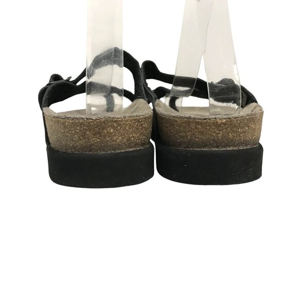 Mephisto Helen Womens Leather Cork Footbed Sandals Black Size 7.5-8 /38 - Picture 5 of 7